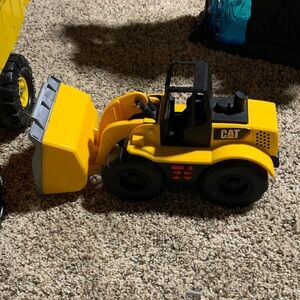 Yellow and Black Toy Bulldozer